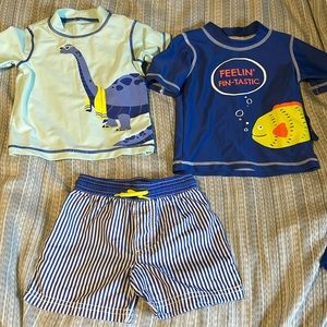 Baby boy mix and match swim bundle